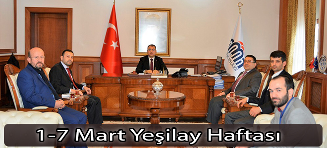 1-7 Mart Yeşilay Haftası