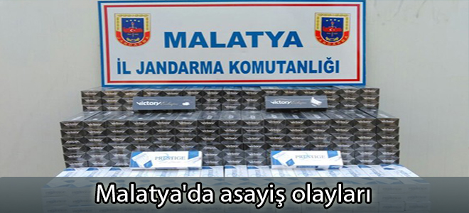 Malatya'da asayiş olayları