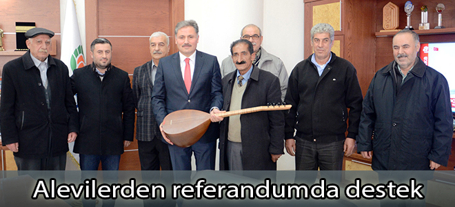 Alevilerden referandumda destek