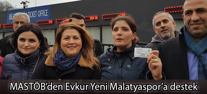 MASTÖB’den Evkur Yeni Malatyaspor’a destek