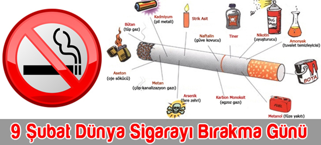 9 Şubat Dünya Sigarayı Bırakma Günü