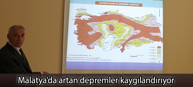 Malatya’da artan depremler kaygılandırıyor