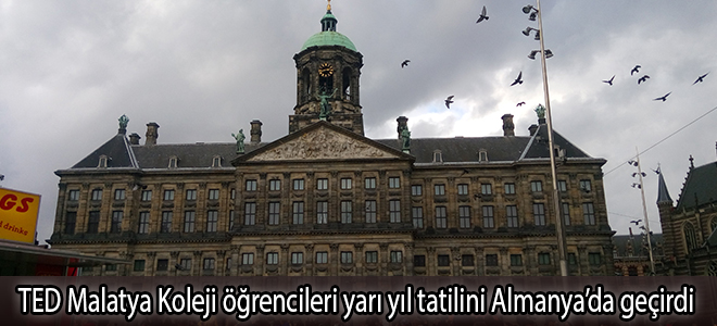 TED Malatya Koleji öğrencileri yarı yıl tatilini Almanya’da geçirdi