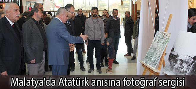 Malatya'da Atatürk anısına fotoğraf sergisi