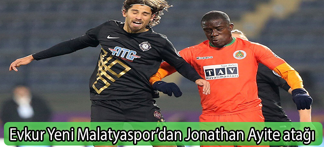 Evkur Yeni Malatyaspor’dan Jonathan Ayite atağı