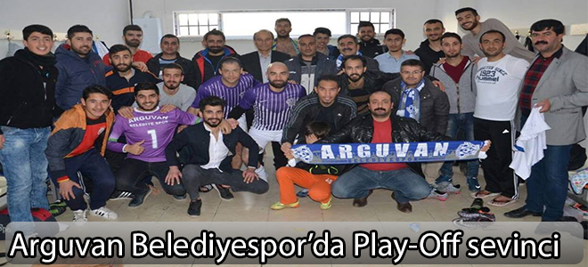Arguvan Belediyespor’da Play-Off sevinci