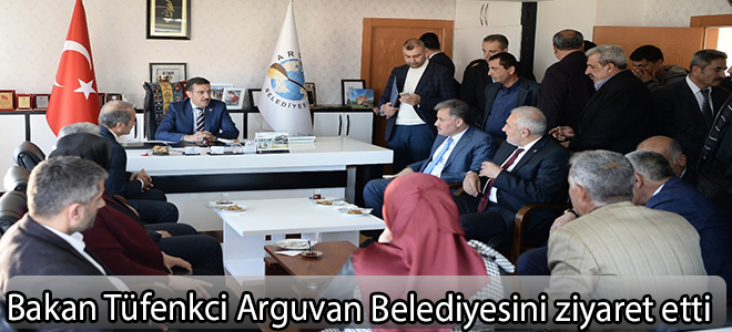 Bakan Tüfenkci’den Arguvan Belediyesine ziyaret