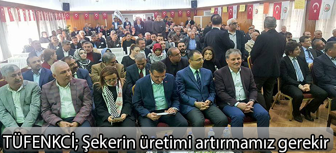 şeker Üretimi artırmamız gerekir