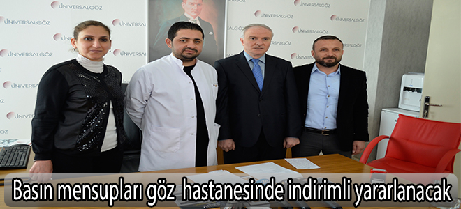 Basın mensupları hastaneden indirimli yararlanacak