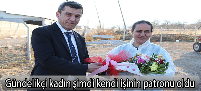 Gündelikçi kadın şimdi kendi işinin patronu oldu