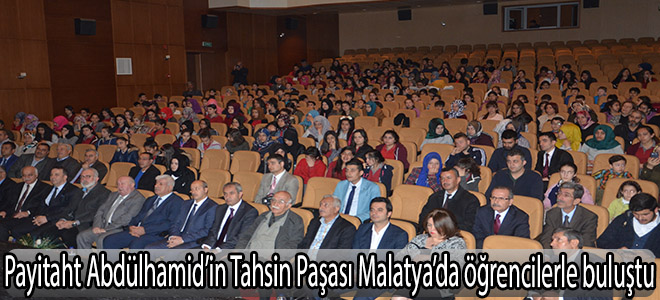 Payitaht Abdülhamid’in Tahsin Paşası Malatya’da öğrencilerle buluştu