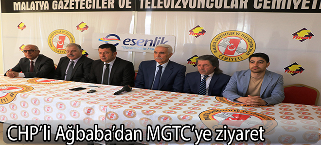 CHP’li Ağbaba’dan MGTC’ye ziyaret