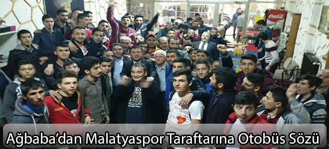 Ağbaba’dan Malatyaspor Taraftarına Otobüs Sözü