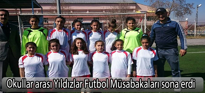 Okullar arası Yıldızlar Futbol Müsabakaları sona erdi