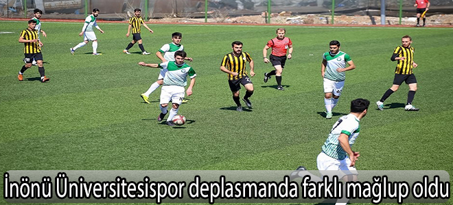 İnönü Üniversitesispor deplasmanda farklı mağlup oldu