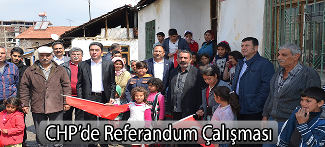 CHP’de Referandum Çalışması