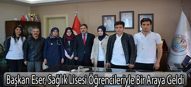 Başkan Eser, Sağlık Lisesi Öğrencileriyle Bir Araya Geldi