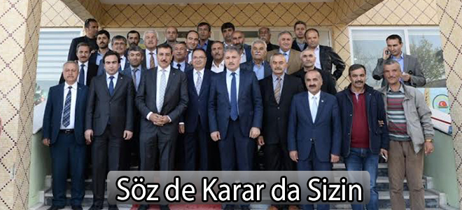 Söz de Karar da Sizin