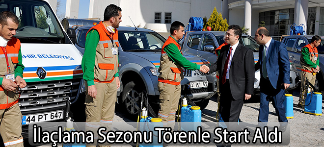 İlaçlama Sezonu Törenle Start Aldı