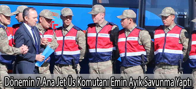 Dönemin 7.Ana Jet Üs Komutanı Emin Ayık Savunma Yaptı