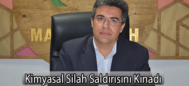 Kimyasal Silah Saldırısını Kınadı