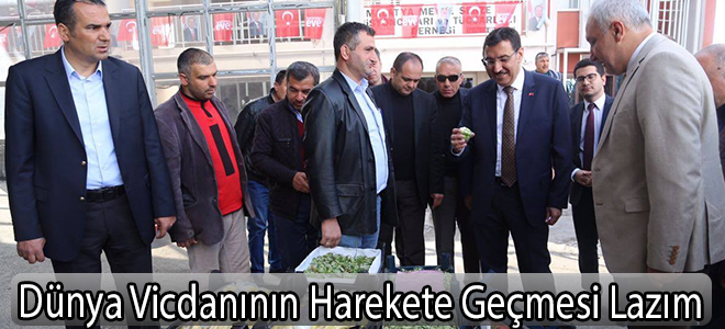 Dünya Vicdanının Harekete Geçmesi Lazım