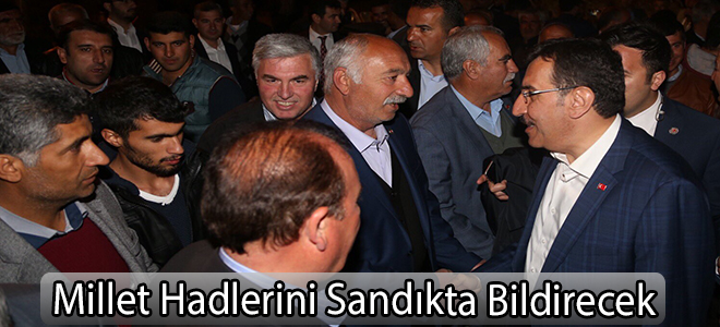 Millet Hadlerini Sandıkta Bildirecek