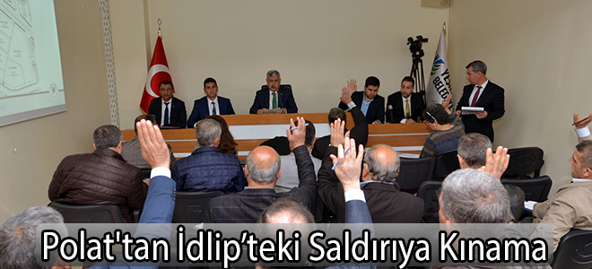 Polat'tan İdlip’teki Saldırıya Kınama