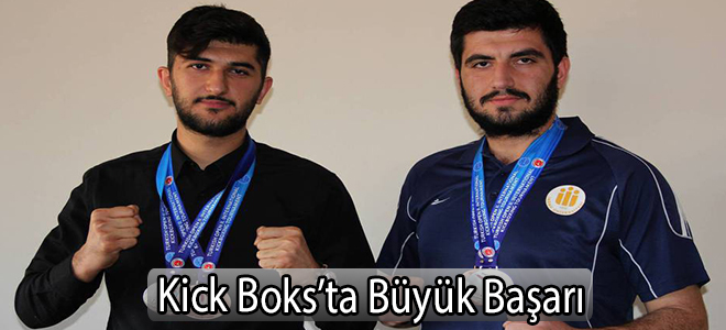 Kick Boks’ta Büyük Başarı
