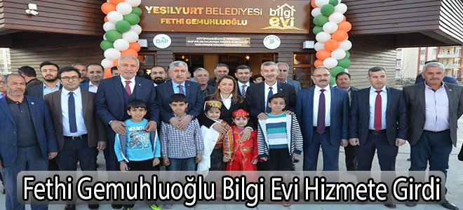 Fethi Gemuhluoğlu Bilgi Evi Hizmete Girdi