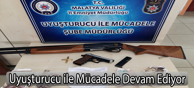Uyuşturucu ile Mücadele Devam Ediyor