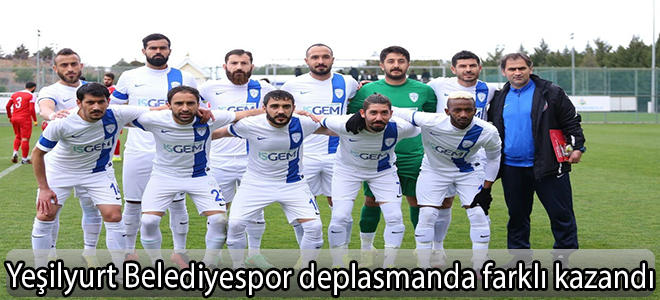 Yeşilyurt Belediyespor deplasmanda farklı kazandı