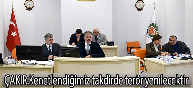 Kenetlendiğimiz takdirde terör yenilecektir