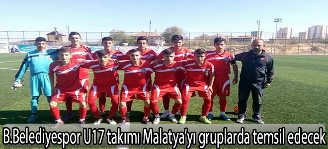 Battalgazi Belediyespor U17 takımı Malatya’yı gruplarda temsil edecek