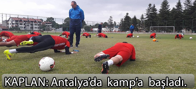 Evkur Yeni Malatyaspor, kamp çalışmaları için Antalya’da toplandı