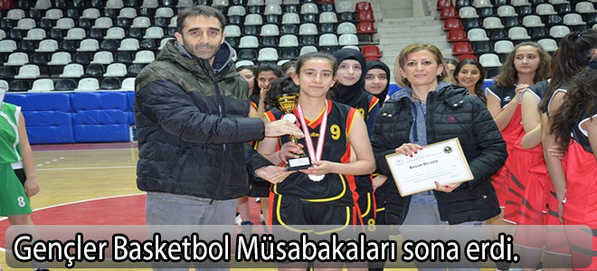 Gençler Basketbol Müsabakaları sona erdi