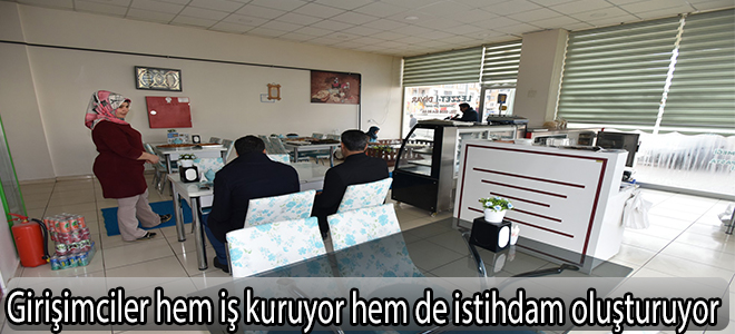 Girişimciler hem iş kuruyor hem de istihdam oluşturuyor