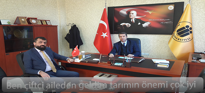 Malatya Koyun Keçi Yetiştiricileri Birliği Başkanı Akın'dan Prof.Dr. Nihat Tursun' a ziyaret
