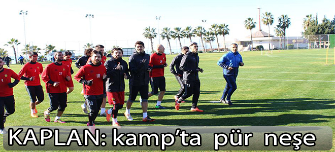 Y.malatyaspor  kamp'ta  pür  neşe