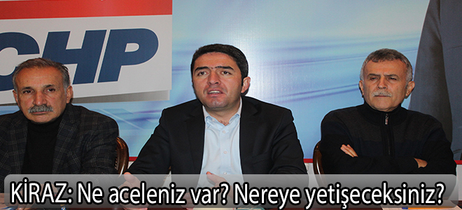 Kiraz; Ne aceleniz var? Nereye yetişeceksiniz?