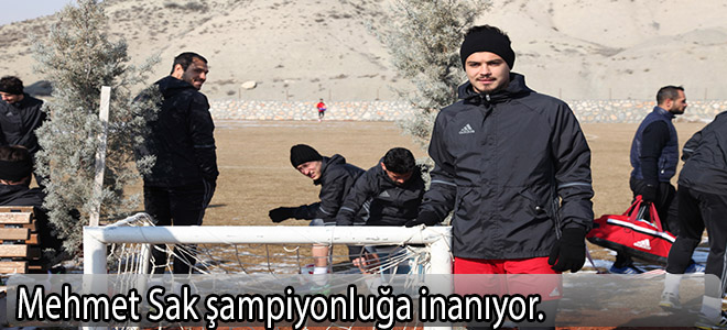Mehmet Sak şampiyonluğa inanıyor
