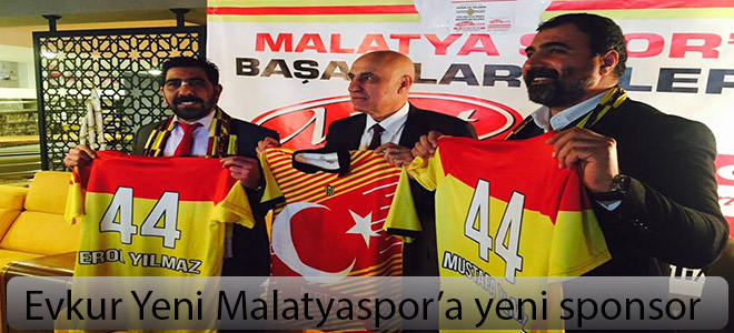 Evkur Yeni Malatyaspor’a yeni sponsor