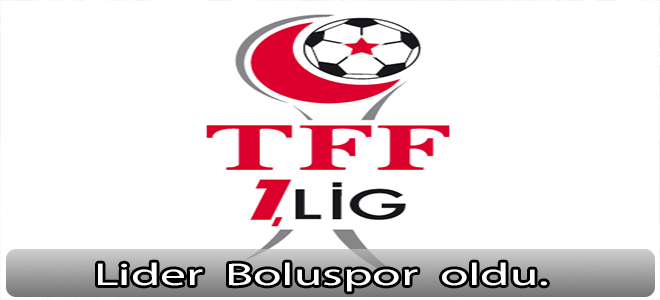 Lider boluspor  oldu.