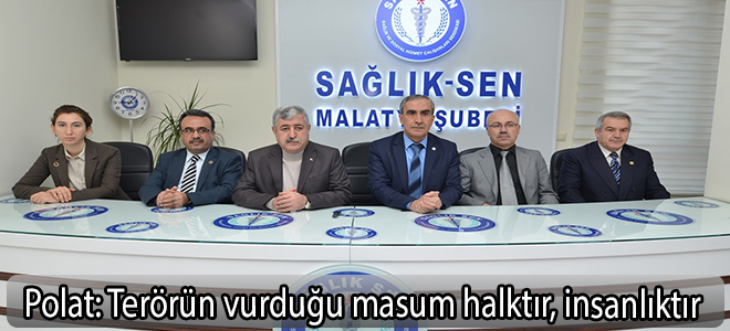 Yeşilyurt Belediye Başkanı Polat: “Terörün vurduğu masum halktır, insanlıktır”