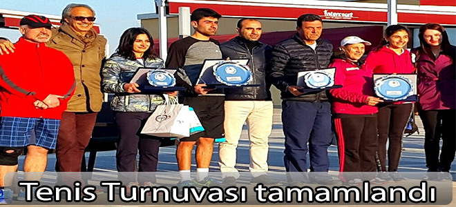 Tenis Turnuvası tamamlandı