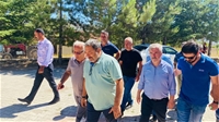 Fendoğlu'ndan Büyük Yangın Atlatan Köye Ziyaret