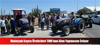 Malatyalı Kayısı Üreticileri TMO'nun Alım Yapmasını İstiyor