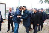 AK Parti Battalgazi Belediye Başkan A. Adayı Okyay, MHP'yi Ziyaret Etti
