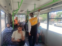 Otobüslerin Klima Bakımı Motaş Tarafından Yapıldı