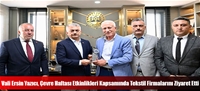 Vali Ersin Yazıcı, Çevre Haftası Etkinlikleri Kapsamında Tekstil Firmalarını Ziyaret Etti